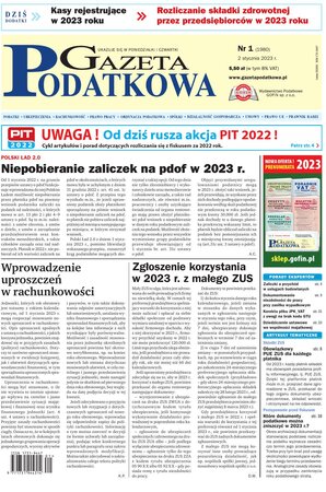 Gazeta Podatkowa 1/2023