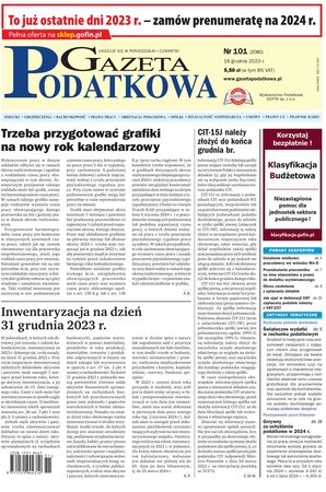 Gazeta Podatkowa 101/2023