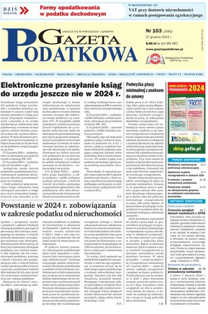 Gazeta Podatkowa 103/2023