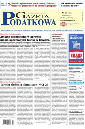 Gazeta Podatkowa 20/2023