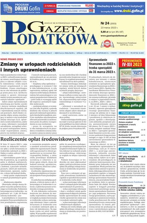 Gazeta Podatkowa 24/2023