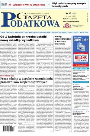 Gazeta Podatkowa 26/2023