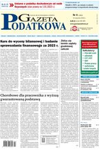 Gazeta Podatkowa 4/2023