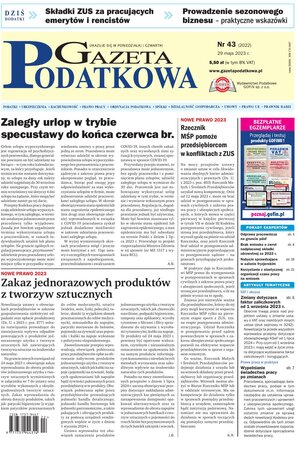 Gazeta Podatkowa 43/2023
