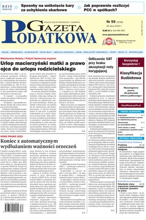 Gazeta Podatkowa 59/2023