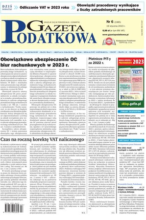 Gazeta Podatkowa 6/2023