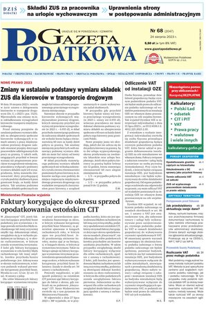 Gazeta Podatkowa 68/2023