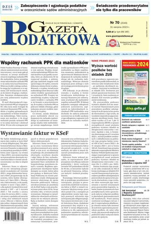 Gazeta Podatkowa 70/2023