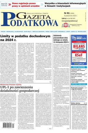 Gazeta Podatkowa 81/2023