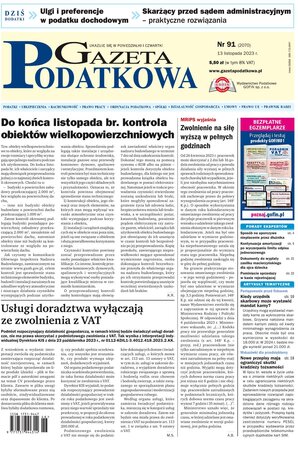 Gazeta Podatkowa 91/2023