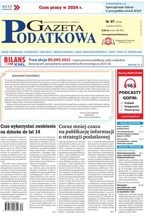 Gazeta Podatkowa 97/2023