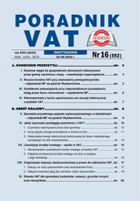 Poradnik VAT 16/2023