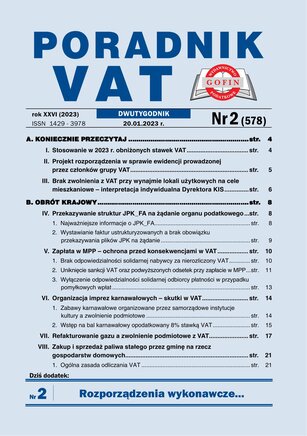 Poradnik VAT 2/2023