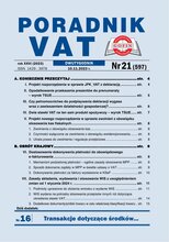 Poradnik VAT 21/2023