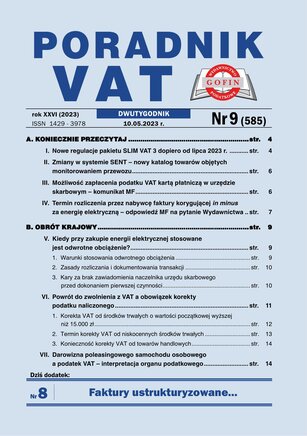 Poradnik VAT 9/2023