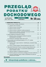 Przegląd Podatku Dochodowego 10/2023