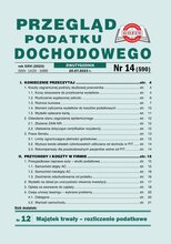 Przegląd Podatku Dochodowego 14/2023