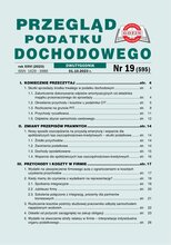 Przegląd Podatku Dochodowego 19/2023