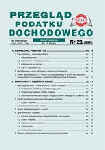 Przegląd Podatku Dochodowego 21/2023