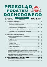 Przegląd Podatku Dochodowego 23/2023