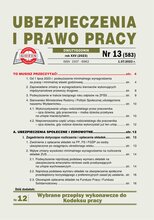 Ubezpieczenia i Prawo Pracy 13/2023
