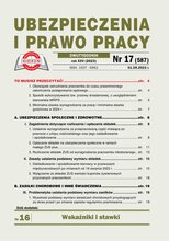 Ubezpieczenia i Prawo Pracy 17/2023