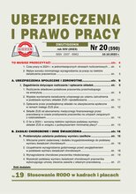 Ubezpieczenia i Prawo Pracy 20/2023