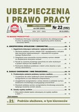 Ubezpieczenia i Prawo Pracy 22/2023