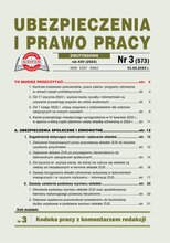 Ubezpieczenia i Prawo Pracy 3/2023