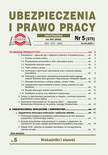 Ubezpieczenia i Prawo Pracy 5/2023