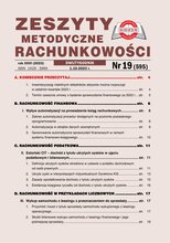 Zeszyty Metodyczne Rachunkowości 19/2023
