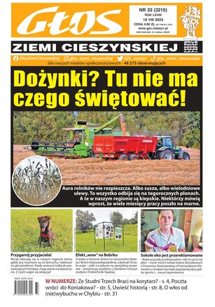 Głos Ziemi Cieszyńskiej 33/2023