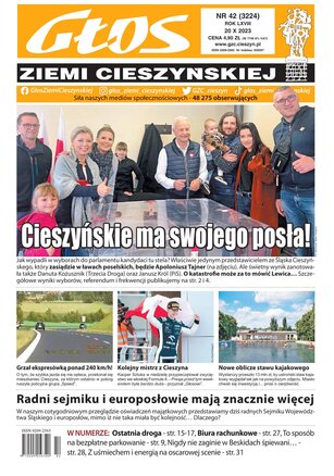 Głos Ziemi Cieszyńskiej 42/2023