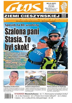 Głos Ziemi Cieszyńskiej 45/2023
