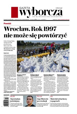 Gazeta Wyborcza Stołeczna 219/2024