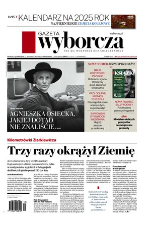 Gazeta Wyborcza Stołeczna 293/2024