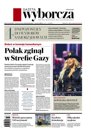 Gazeta Wyborcza Stołeczna 78/2024