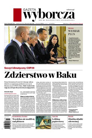 Gazeta Wyborcza Zielona Góra i Gorzów Wielkopolski 270/2024