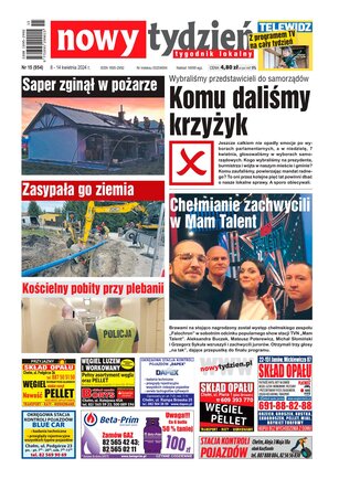 Nowy Tydzień. Tygodnik Lokalny 15/2024