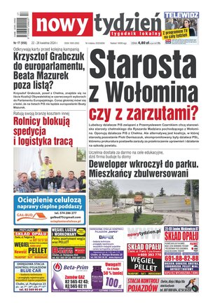 Nowy Tydzień. Tygodnik Lokalny 17/2024