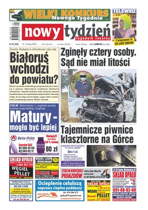 Nowy Tydzień. Tygodnik Lokalny 29/2024
