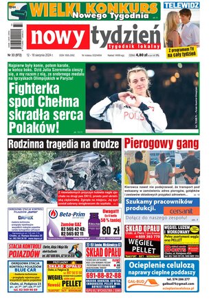 Nowy Tydzień. Tygodnik Lokalny 33/2024