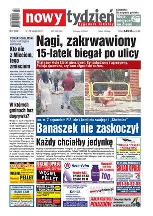 Nowy Tydzień. Tygodnik Lokalny 7/2024
