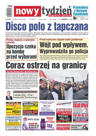 Nowy Tydzień. Tygodnik Lokalny 9/2024