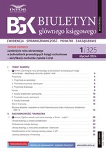 Biuletyn Głównego Księgowego 1/2024
