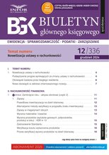 Biuletyn Głównego Księgowego 12/2024