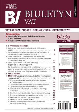 Biuletyn VAT 6/2024
