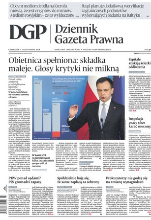 Dziennik Gazeta Prawna 226/2024