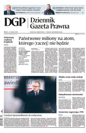 Dziennik Gazeta Prawna 62/2024