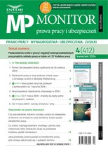 Monitor Prawa Pracy i Ubezpieczeń 4/2024